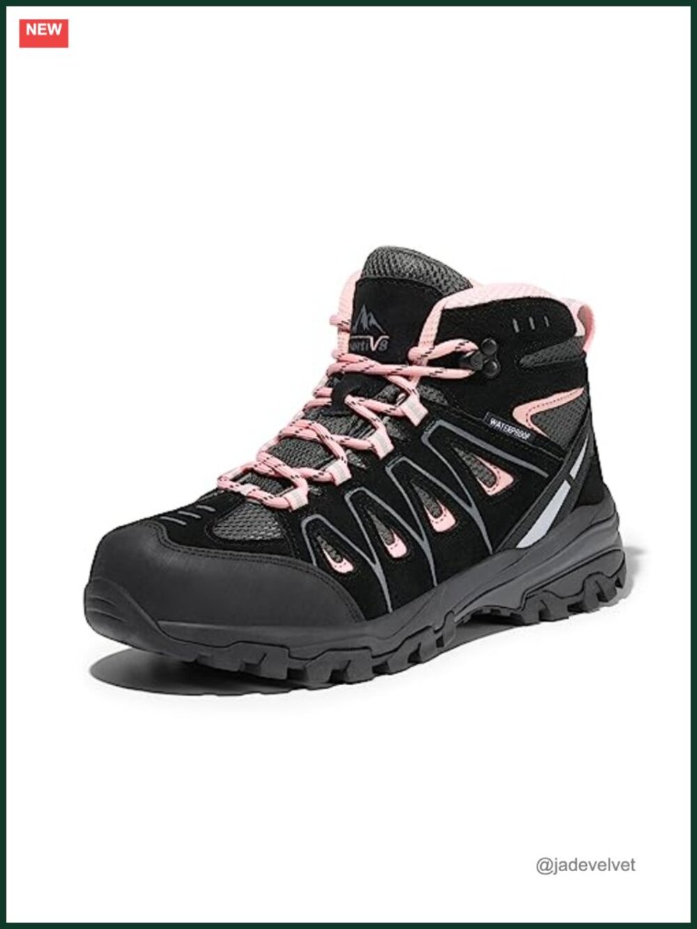 Waterproof Suede Hiking Boots Ankle Low-top Durable Traction Comfort